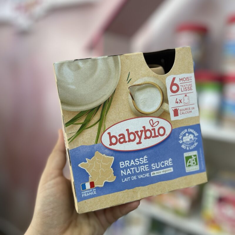 BRASSÉ NATURE SUCRÉ
Pack de 4 gourdes de 85g