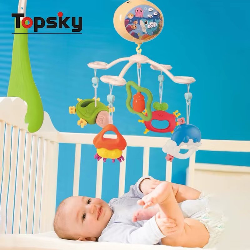 Musical mobile avec télécommande