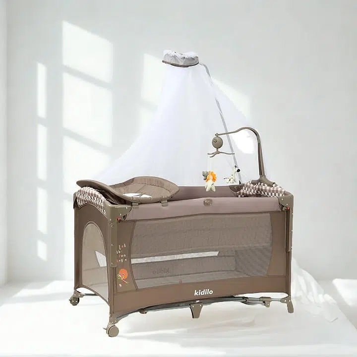 Kidilo lit parc cododo kidilo - Beige