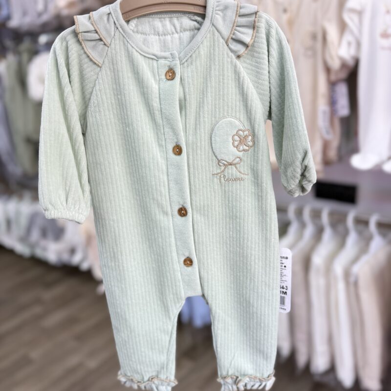 Bebelinna grenouillère fille en velours