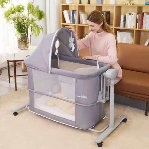 Cododo électrique avec Bluetooth 5 en 1 avec accessoires Berceau CoolBaby Pour bébé