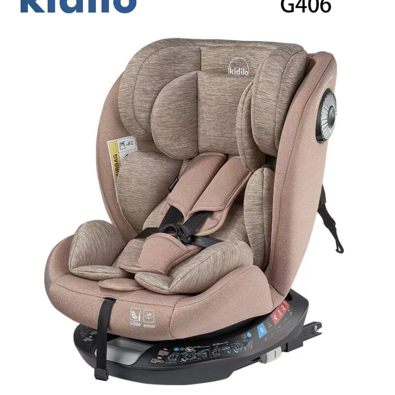 Siège Auto Pivotant isofix isize KIDILO PRO – Groupe 0+/1/2/3 (0-36 kg)