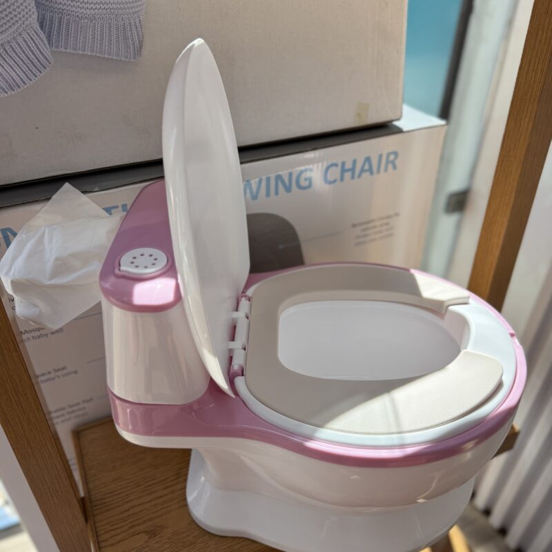 Pot de Toilette Pot Bebe - Siège d'Apprentissage de la Propreté avec Protection Anti-éclaboussures