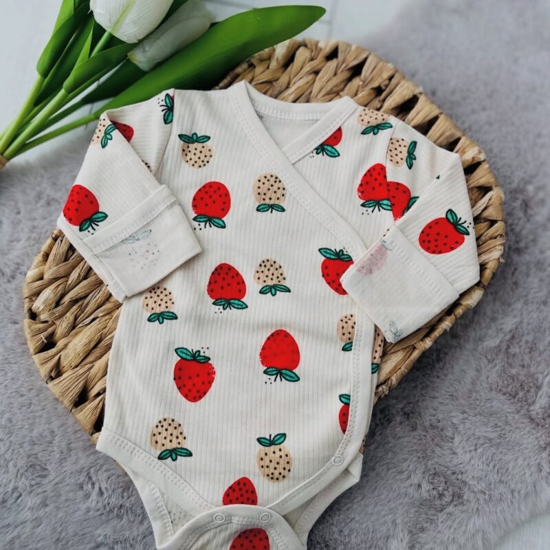 Bebelinna Body en coton motifs 🍓