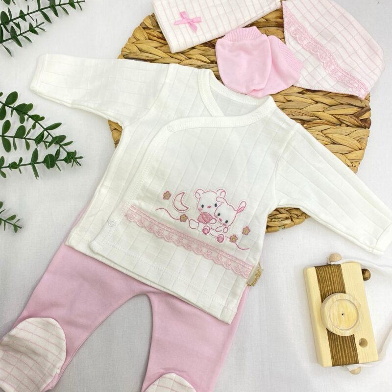 Babyim Ensemble naissance 0-3mois Coton